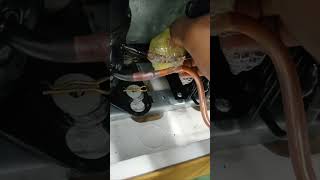 Compressor to discharge pip leakage machine shortvideo [upl. by Enaled810]