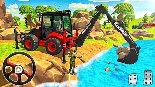 JCB 3DX BACKHOE LOADER BUS SIMULATOR INDONESIA DRIVING LIVE STREAM [upl. by Garretson]