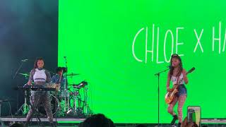 Chloe x Halle Halle Bailey from The Little Mermaid  Fake  live at Coachella 2018  Weekend 1 [upl. by Paterson576]