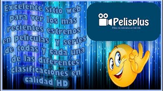 Ver peliculas y series online quotPELISPLUSquot [upl. by Kired]