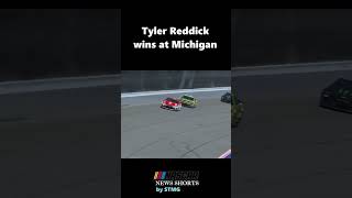 Tyler Reddick wins at Michigan shorts [upl. by Erdeid]