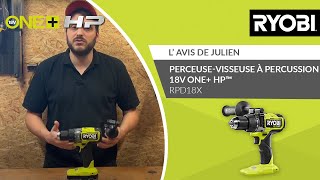 Visseuse 18V ONE™ HP RPD18X RYOBI®  L’avis de Julien [upl. by Gentes]