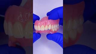 Look at these prostheses Upper acrylic and lower flexible mrdent dentist smile protesisdental [upl. by Coy]