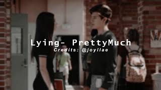 Lying PrettyMuch audio edit [upl. by Lemon375]