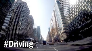 Driving in the Busiest street in Seoul  Teheranro Gangnam District  서울 강남 테헤란로 드라이브 영상 [upl. by Spitzer555]