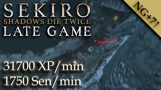 Sekiro Late game XP and Sen farm that does not cost your sanity [upl. by Mellar]