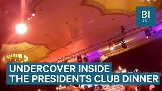 Undercover footage from inside secretive Presidents Club Charity Dinner [upl. by Boice681]