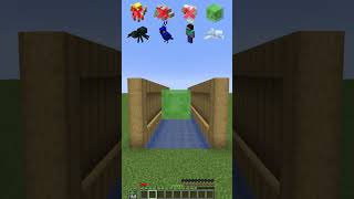 Water River vs Mob Abilities meme shorts minecraft [upl. by Whitaker]