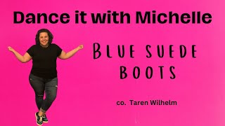 Dance it with Michelle Blue Suede boots [upl. by Phillis689]