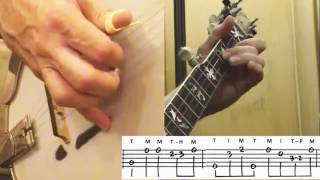 Dueling Banjos How I play it on 5string Bluegrass Banjo [upl. by Kenon805]