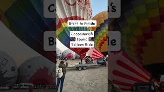 Start to Finish  Cappadocia Balloon Ride cappadociavisitor [upl. by Ettigdirb554]