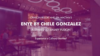 A Spanish Culinary Fusion Crimson Resort and Spa Mactans Enye by Chele Gonzalez [upl. by Ylen952]