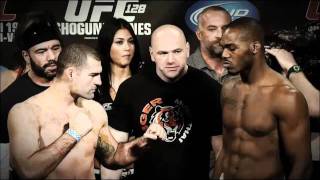 UFC 128 WeighIn Shogun vs Jones [upl. by Ellenohs]