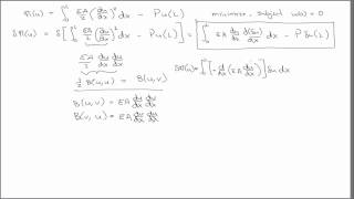 Example of minimizing an integral [upl. by Thibaut]