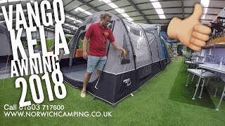 Vango Kela IV Drive Away Awning 2018 Review [upl. by Inigo480]