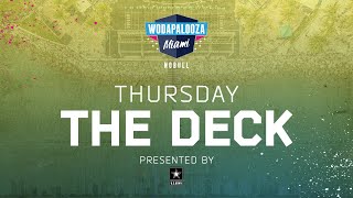 The Deck POV  Wodapalooza–Day 1 Part 1  Live Competition from WZA 2022 in Miami [upl. by Burnaby]