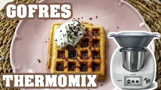 😋 Cómo Hacer GOFRES 🧇 con THERMOMIX ® 🤤 [upl. by Cheshire]