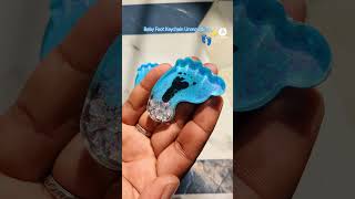 Remoulding Baby Foot Keychain 👣🤱 babyfoot babygirl babyboy babycreator babycrafts love [upl. by Pincince]