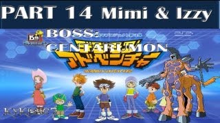 Digimon Adventure PSP  Walkthrough P14 Mimi amp Koushiro LabyrinthquotBOSS Centarumonquot [upl. by Housen807]