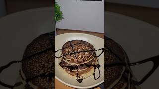 Protein Pancakes🥞🍯 proteinpancakes pancakes americanpancakes healthysnacks [upl. by Adlesirk]