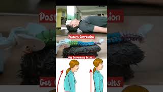 Posture Correction Techniques with 🔥🔥🔥 Results posture spine yoga selfcare [upl. by Templia256]