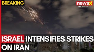 IsrealIran War  Israel Intensifies Strikes on Iran as Regional Conflict Tensions Escalate  NewsX [upl. by Nuahsyt]