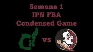 Semana 1 IPN Football Otoño 2024  Cheyennes vs Sioux [upl. by Lunette540]