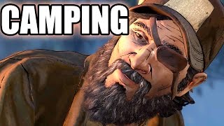 THE WALKING DEAD A New Frontier  Kenny Camping Scene [upl. by Birck239]