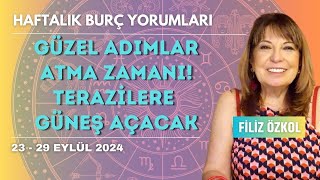 Güzel adımlar atma zamanı Terazilere güneş açacak 2329 Eylül 2024 Haftalık burç yorumları [upl. by Lloyd39]