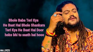 Laagi Lagan Shankara Lyrics – Hansraj Raghuvanshi  AMJ LYRICS [upl. by Andersen]