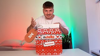 Ich teste den Nutella Adventskalender 🍫 [upl. by Aidnahs929]