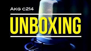 AKG c214 Unboxing amp Review [upl. by Stefa]