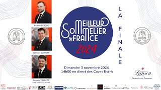 CONCOURS DU MEILLEUR SOMMELIER DE FRANCE 2024  FINALE [upl. by Adnal]