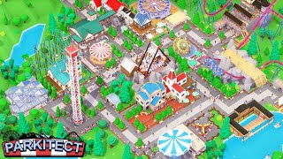 ALL NEW  Multiplayer THEME PARK BUILDING Game Mode for Parkitect  Amusement Park Tycoon Builder [upl. by Rekrap131]