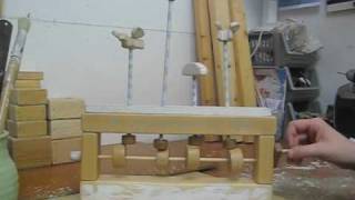 Helen Sindens Wooden Automata 2 [upl. by Lael]