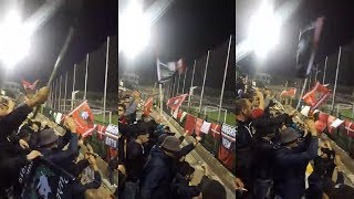 Curva Nord Piacenza New Song amp Celebrating With Players  Ultras Way✔ [upl. by Oakie97]