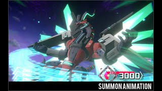 Yugioh Cross Duel  Varis x Borreload Dragon Summon Animation 4K [upl. by Oisinoid204]