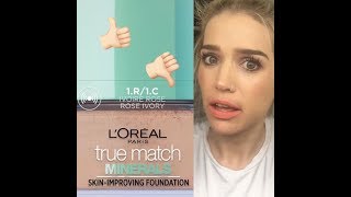 L’Oréal ‘True Match Mineral’ Foundation Review 🤬 So Disappointed [upl. by Sender]