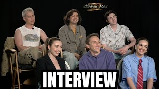 Interview The Cast of COBRA KAI  Season 6 Part 1 [upl. by Ailina]