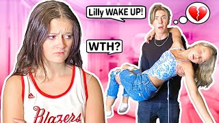 PASSING OUT IN HER CRUSHS ARMS PRANK Shocking Reaction [upl. by Attenev]