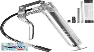 VEVOR Pistol Grip Grease Gun 3500 PSI 4 OZ  120 CC Review [upl. by Corabelle745]