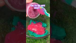 Can I FIX these SUPER OLD Slime😳 slime satisfying [upl. by Nowell562]