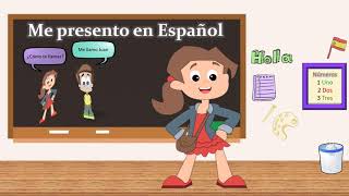 Presentarse en español  Introducing yourself in Spanish [upl. by Vasilis]