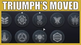 How To Find Triumphs For Season Of Defiance And Lightfall Destiny 2  Where Are Triumphs Now [upl. by Reider]