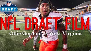 Film Room Ollie Gordon Vs WVU  Every Run and Catch [upl. by Thirza471]