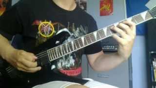 Revocation  Dismantle the dictator guitar cover HD WITH SOLO [upl. by Gilbart]