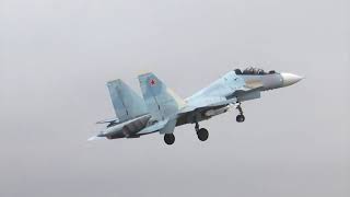 Su30SM and Su35 sorties destruction of mock enemy air defense systems [upl. by Kathleen573]