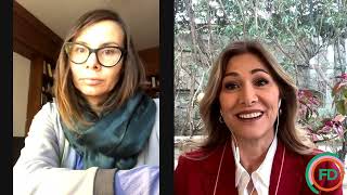 Francesca Donato intervista in esclusiva la giornalista Russa Vera Sherbakova [upl. by Edurtreg]