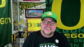 Reaction to Oregon beating Maryland 3918 at Autzen and a Preview of Wisconsin at Camp Randall [upl. by Nnaeirelav934]