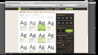 Illustrator CC  Add fonts via typekit [upl. by Nottirb]